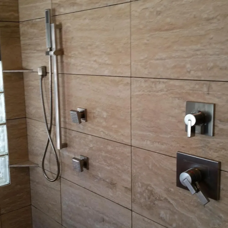 Shower fixture installation for Water Heater Replacement in Winslow